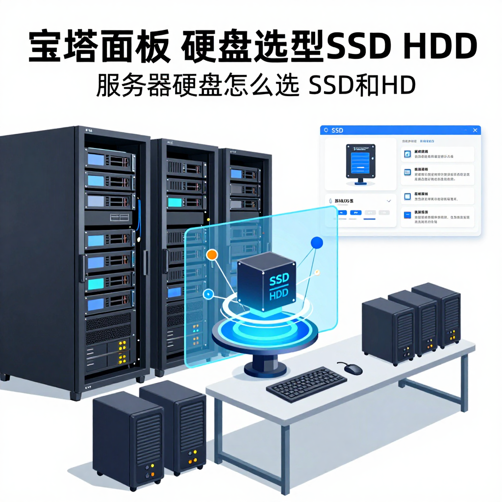 服务器硬盘选型SSD HDD：服务器硬盘怎么选？SSD和HD 配图